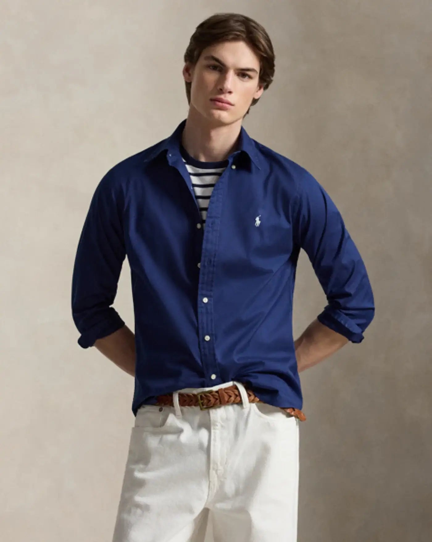 Camisa Polo Ralph Lauren Basic 710B20512006 NEWPORT NAVY POLO RALPH LAUREN