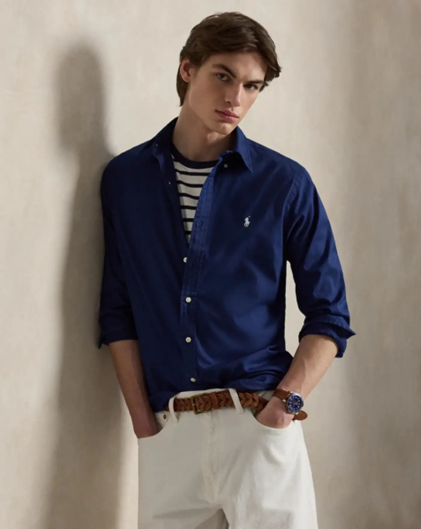 Camisa Polo Ralph Lauren Basic 710B20512006 NEWPORT NAVY POLO RALPH LAUREN