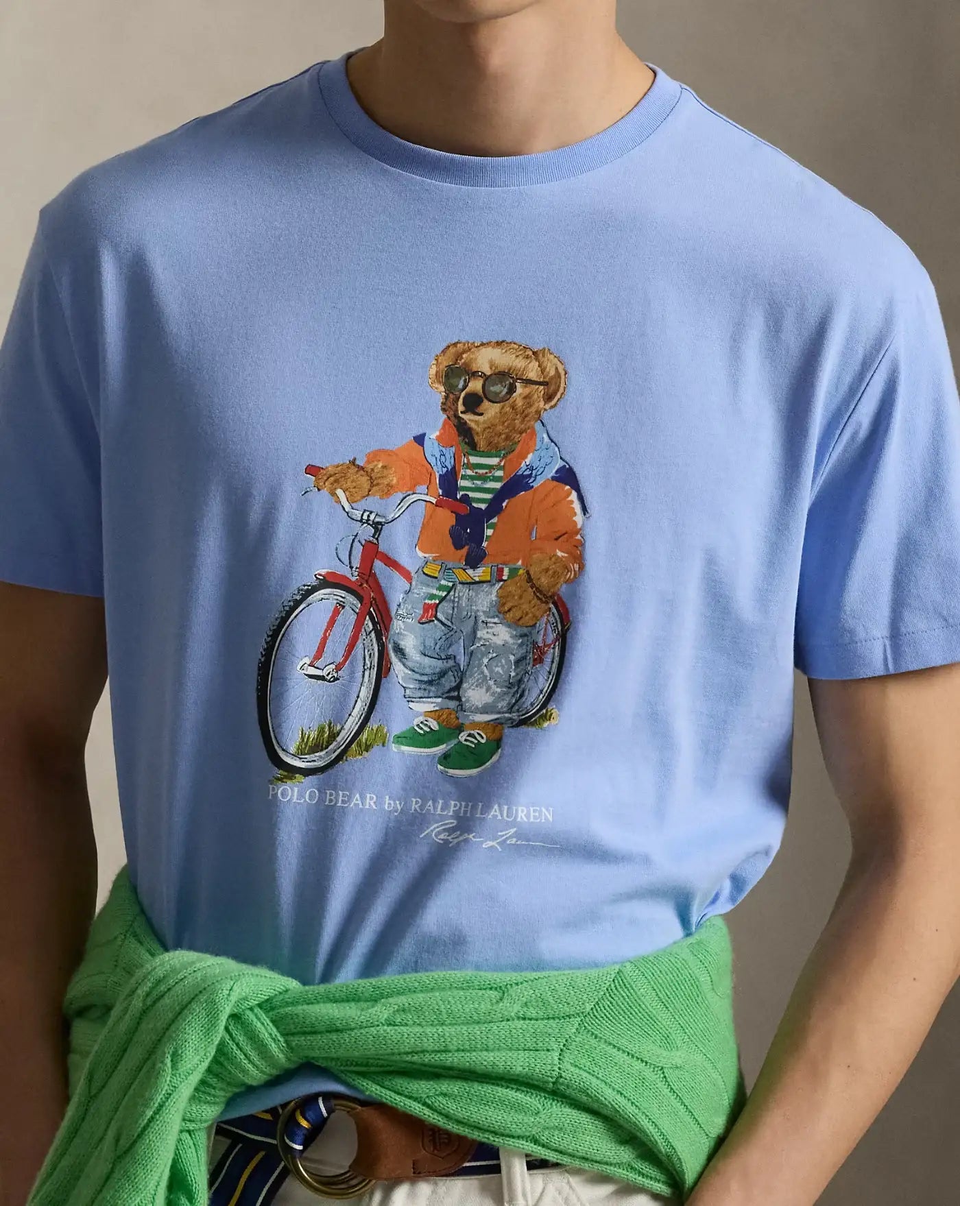 Camiseta Polo Ralph Lauren Bear 710B16612001 AUSTIN BLUE- SUMMER BEAR POLO RALPH LAUREN
