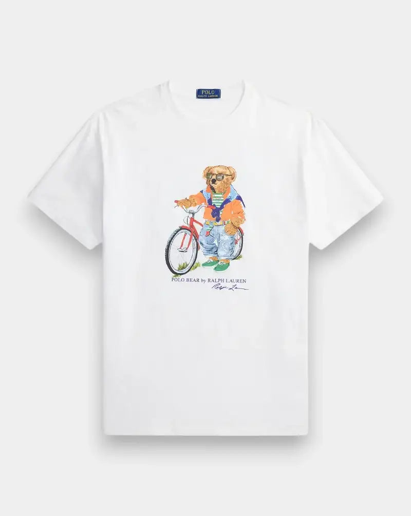 Camiseta Polo Ralph Lauren Bear 710B16612002 WHITE- SUMMER BEAR POLO RALPH LAUREN