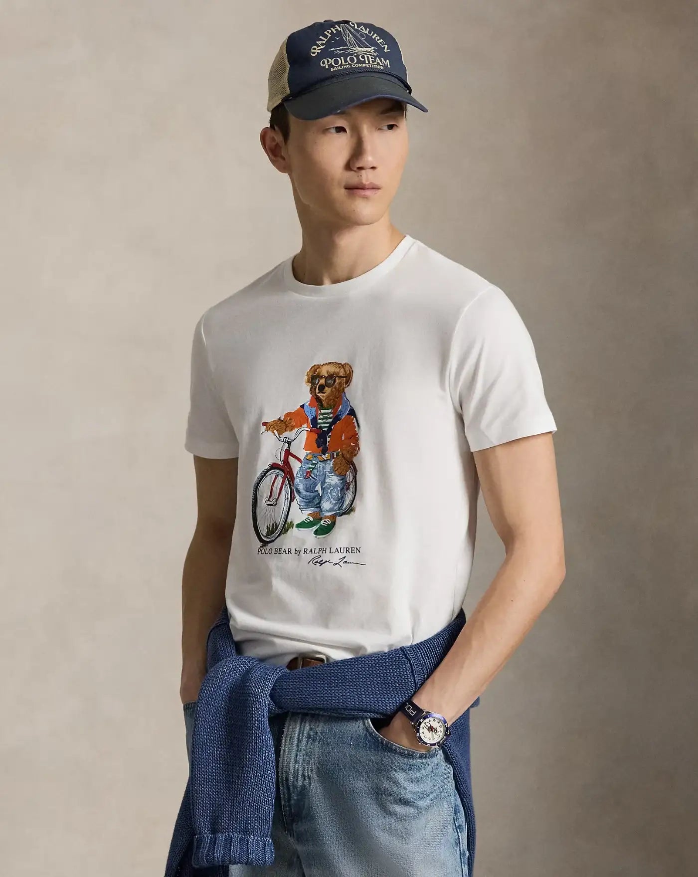 Camiseta Polo Ralph Lauren Bear 710B16612002 WHITE- SUMMER BEAR POLO RALPH LAUREN