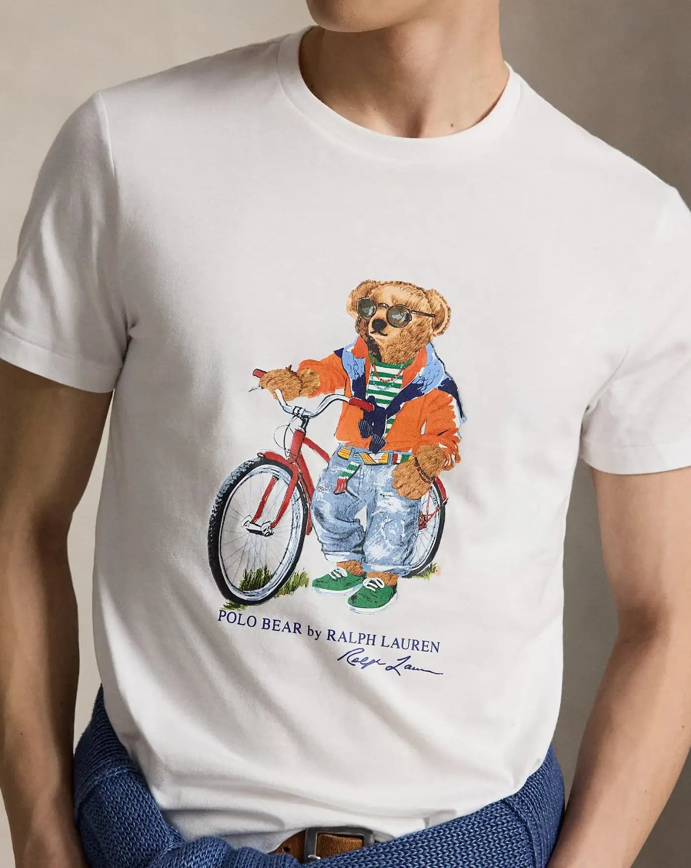 Camiseta Polo Ralph Lauren Bear 710B16612002 WHITE- SUMMER BEAR POLO RALPH LAUREN