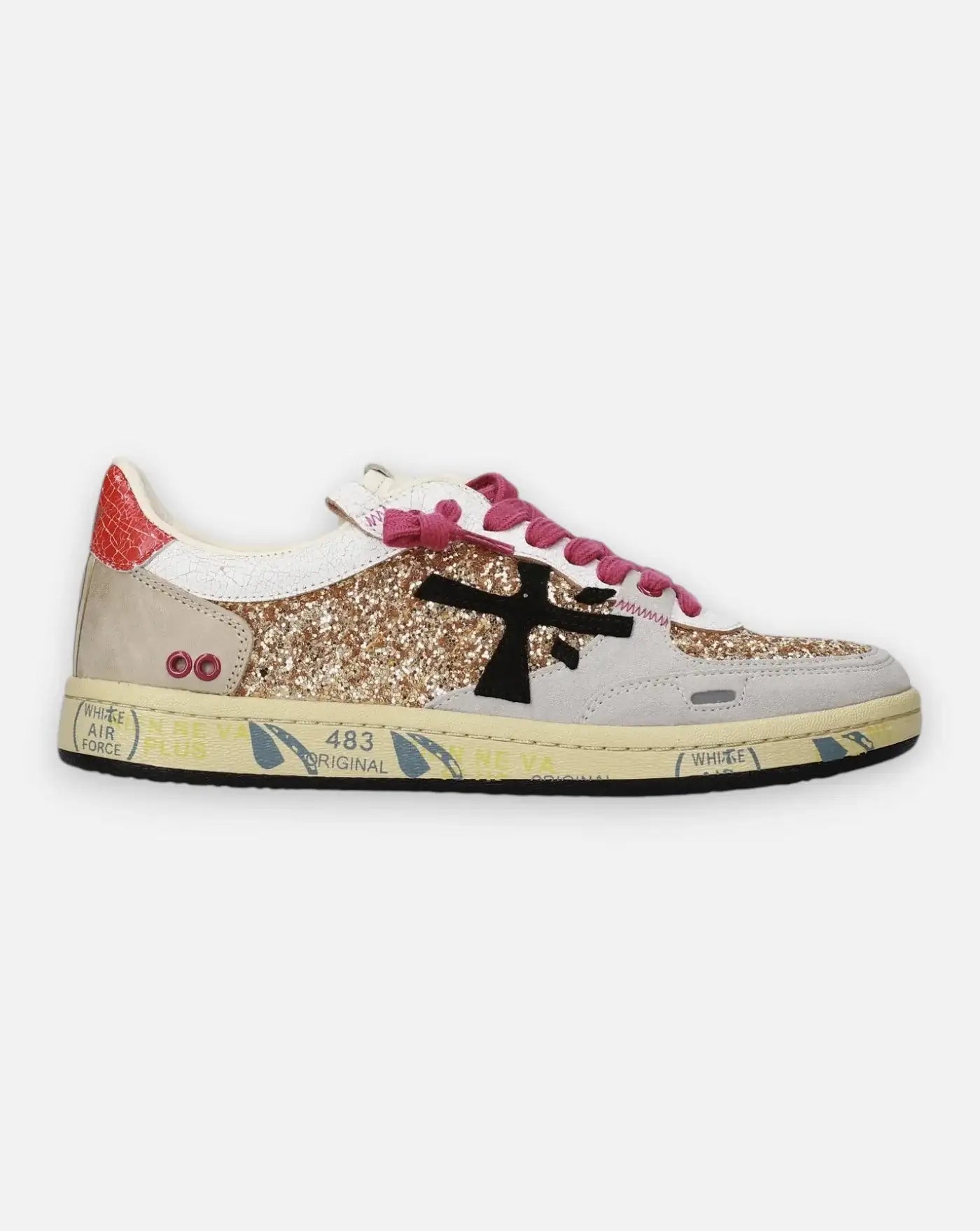 Zapatillas Premiata Bskt Clayd 8166 BSKTCLAD8166 GOLD/LILAC PREMIATA