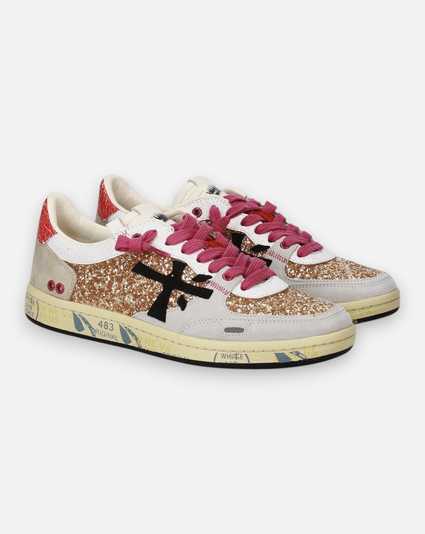 Zapatillas Premiata Bskt Clayd 8166 BSKTCLAD8166 GOLD/LILAC PREMIATA