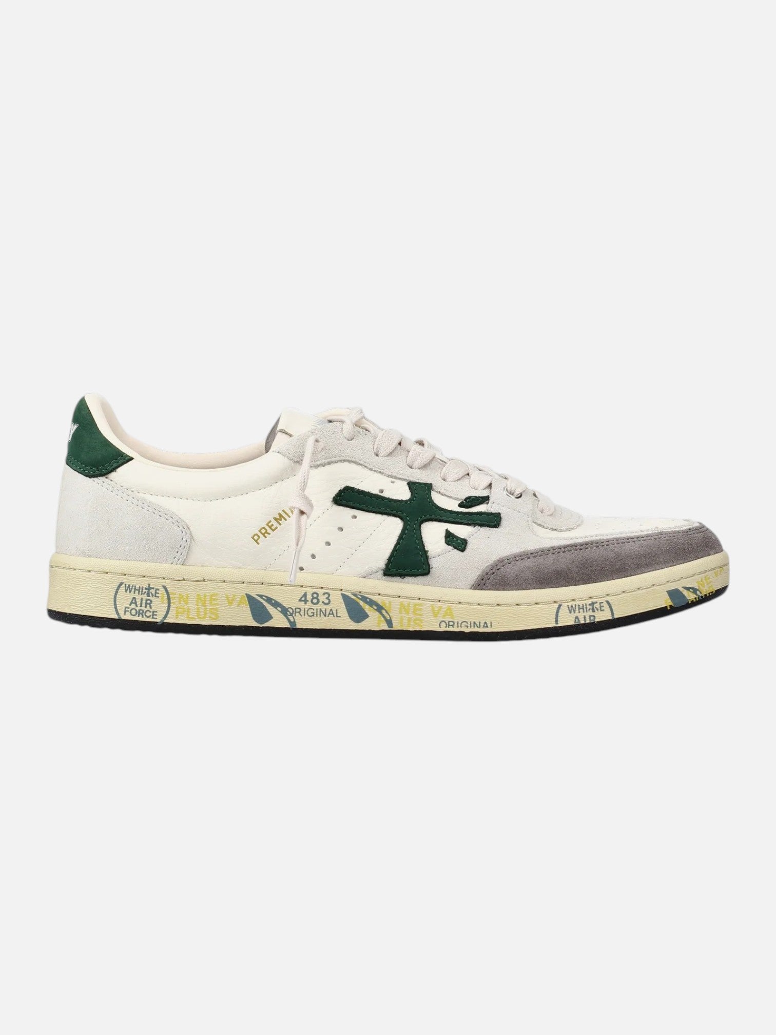 Zapatillas Premiata Bskt Clay 7623 BSKT CLAY 7623 WHITE PREMIATA