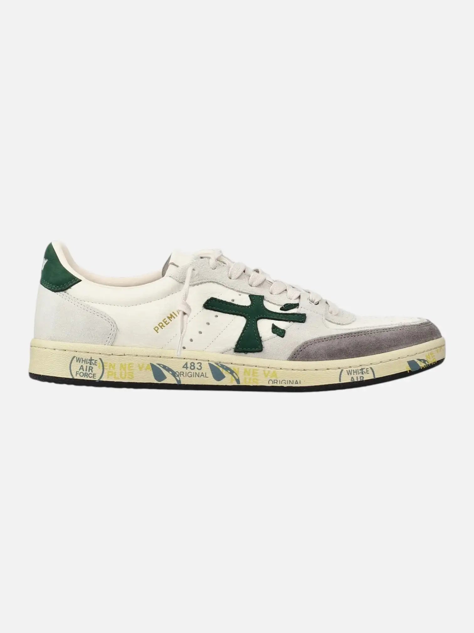 Zapatillas Premiata Bskt Clay 7623 BSKT CLAY 7623 WHITE PREMIATA