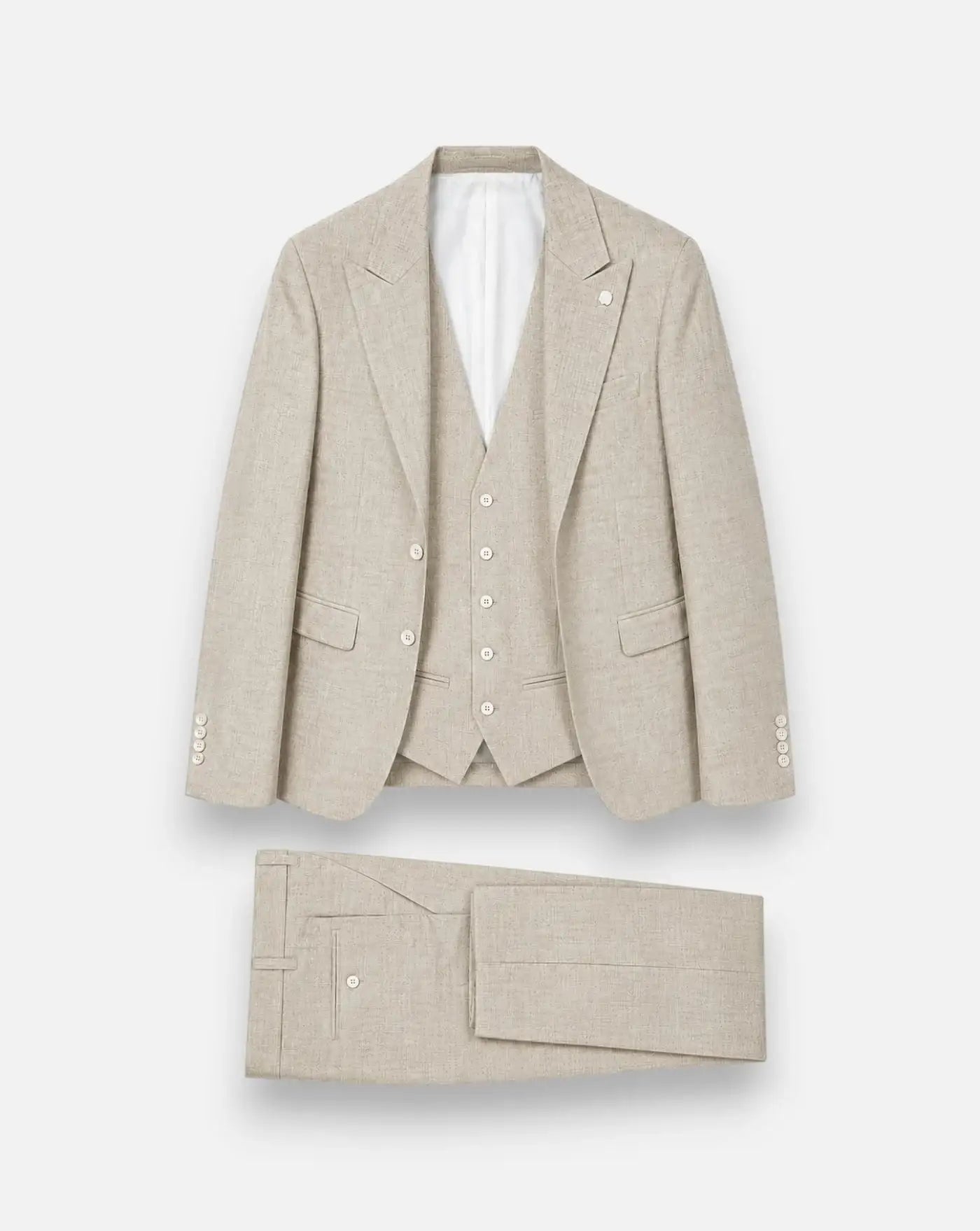 Traje Ramon Sanjurjo 3 Piezas RS8366 8069 12BEIGE RAMON SANJURJO