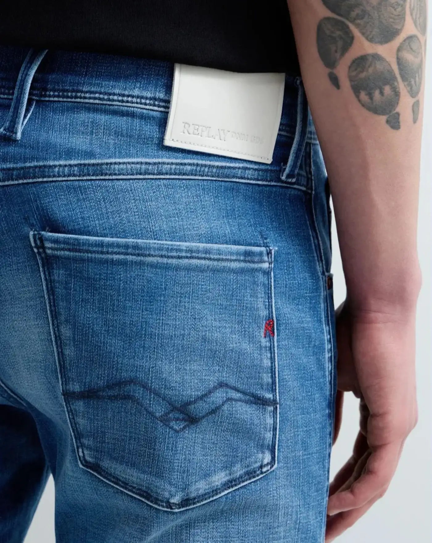 Denim Replay Anbass Hyperflex M914Y03266116A 009 REPLAY