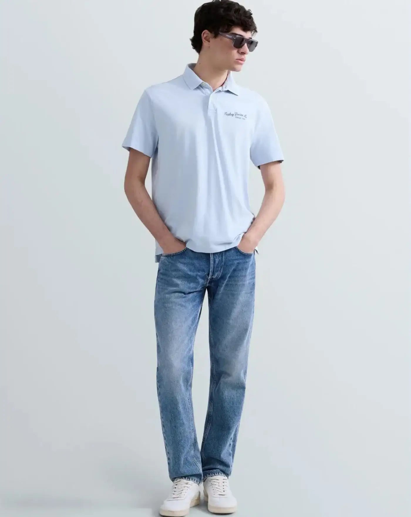 Pantalones Replay Straight fit grover MA972Z03241A182 009 REPLAY