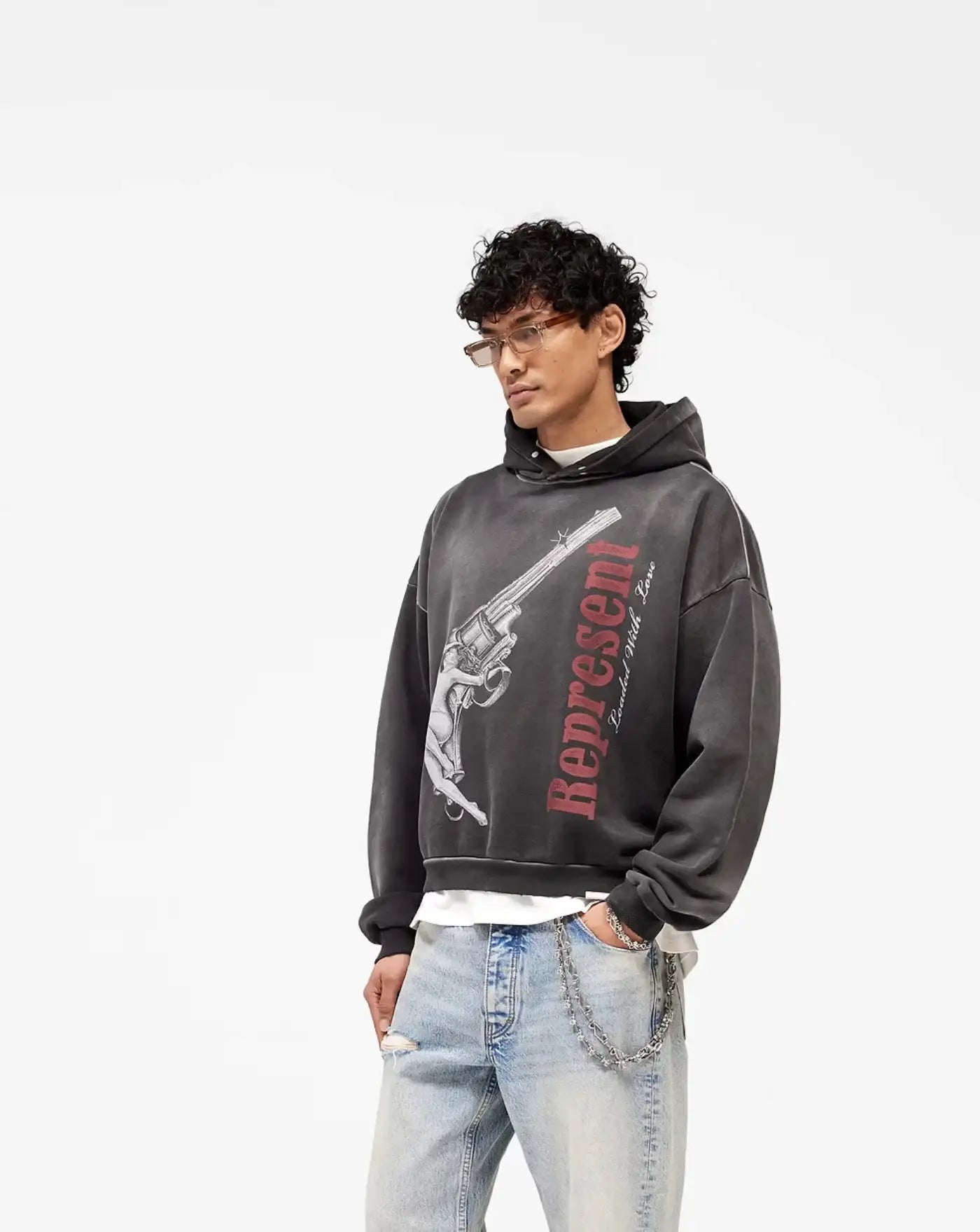 Sudadera Represent Loaded With Love Hoodie<BR/> MLM100686 04 REPRESENT