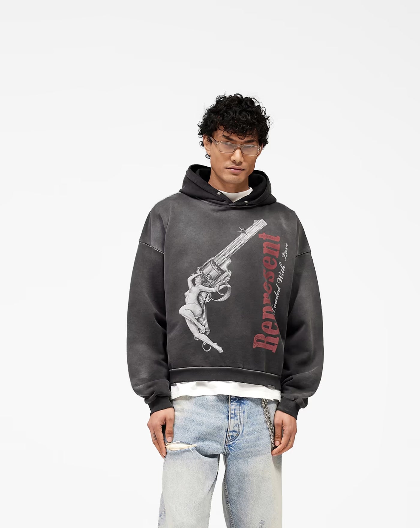 Sudadera Represent Loaded With Love Hoodie<BR/> MLM100686 04 REPRESENT