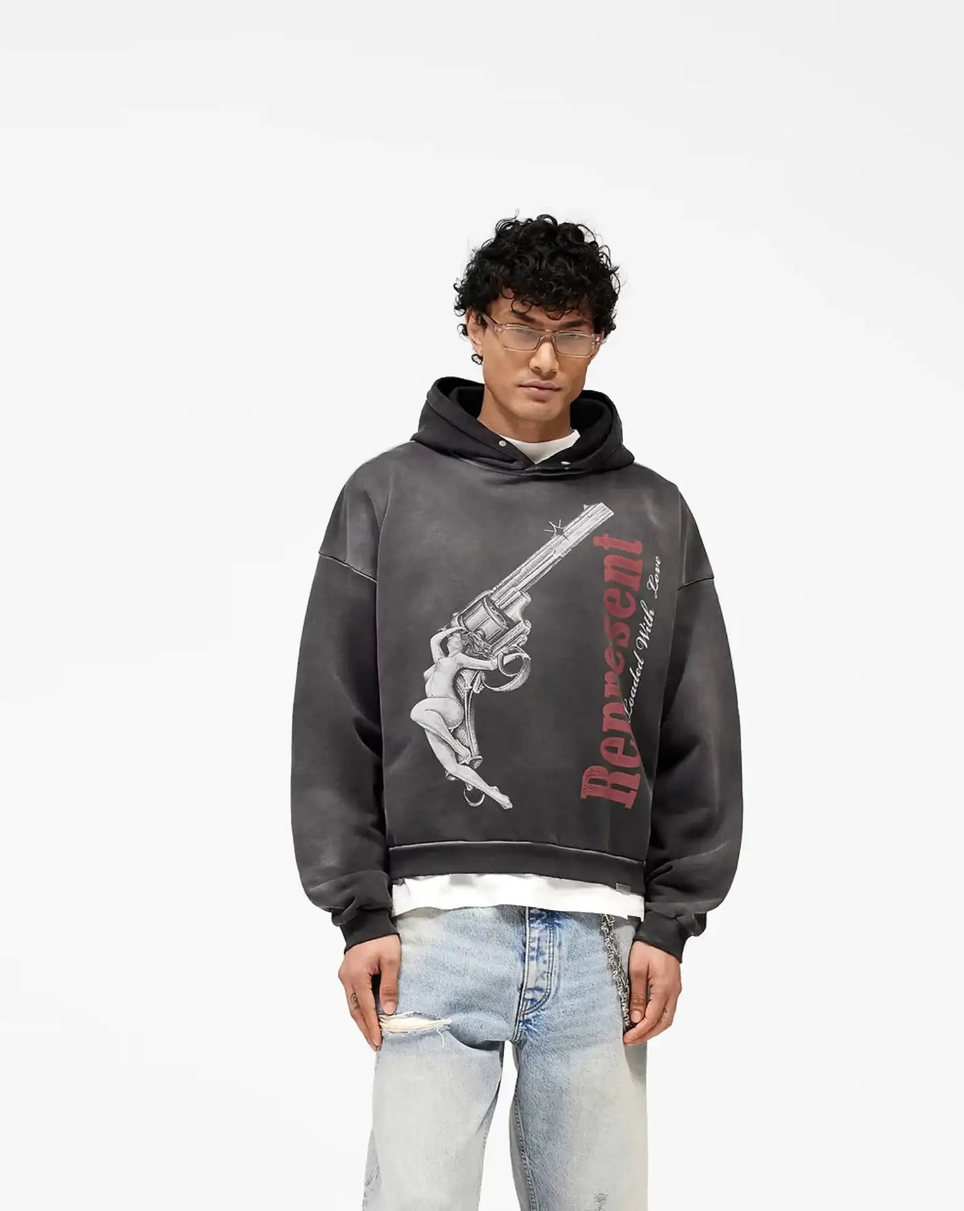 Sudadera Represent Loaded With Love Hoodie<BR/> MLM100686 04 REPRESENT