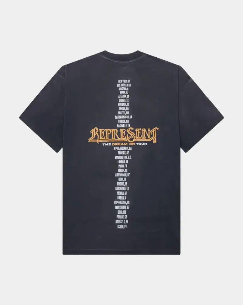 Camiseta Represent Golden Tour MLM100823 46SUN FADE GREY REPRESENT