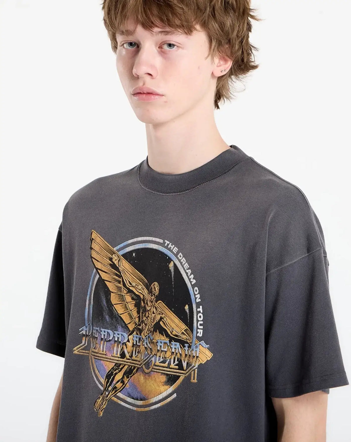 Camiseta Represent Golden Tour MLM100823 46SUN FADE GREY REPRESENT