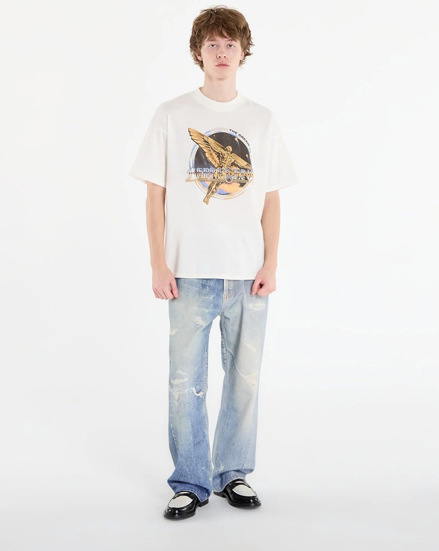 Camiseta Represent Golden Tour MLM100823 72FLAT WHITE REPRESENT