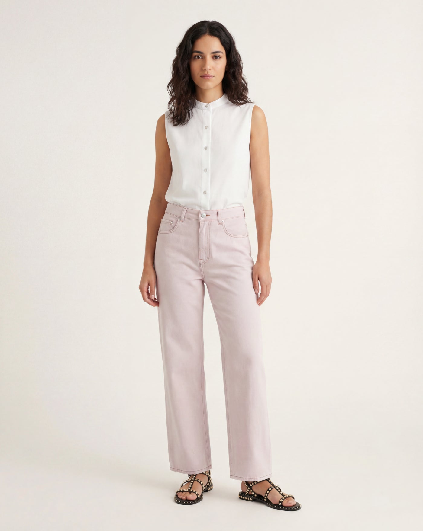 Camiseta Rrd Oxford Sleeveless Women Shirt 26752 09 RRD