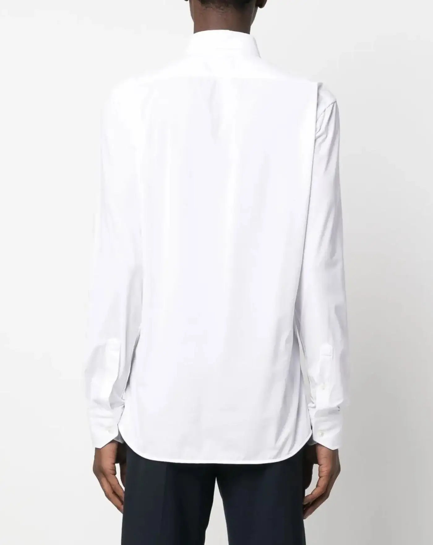 Camisa Traiano Milano con botones T1000311 900 WHITE PLAIN TRAIANO MILANO