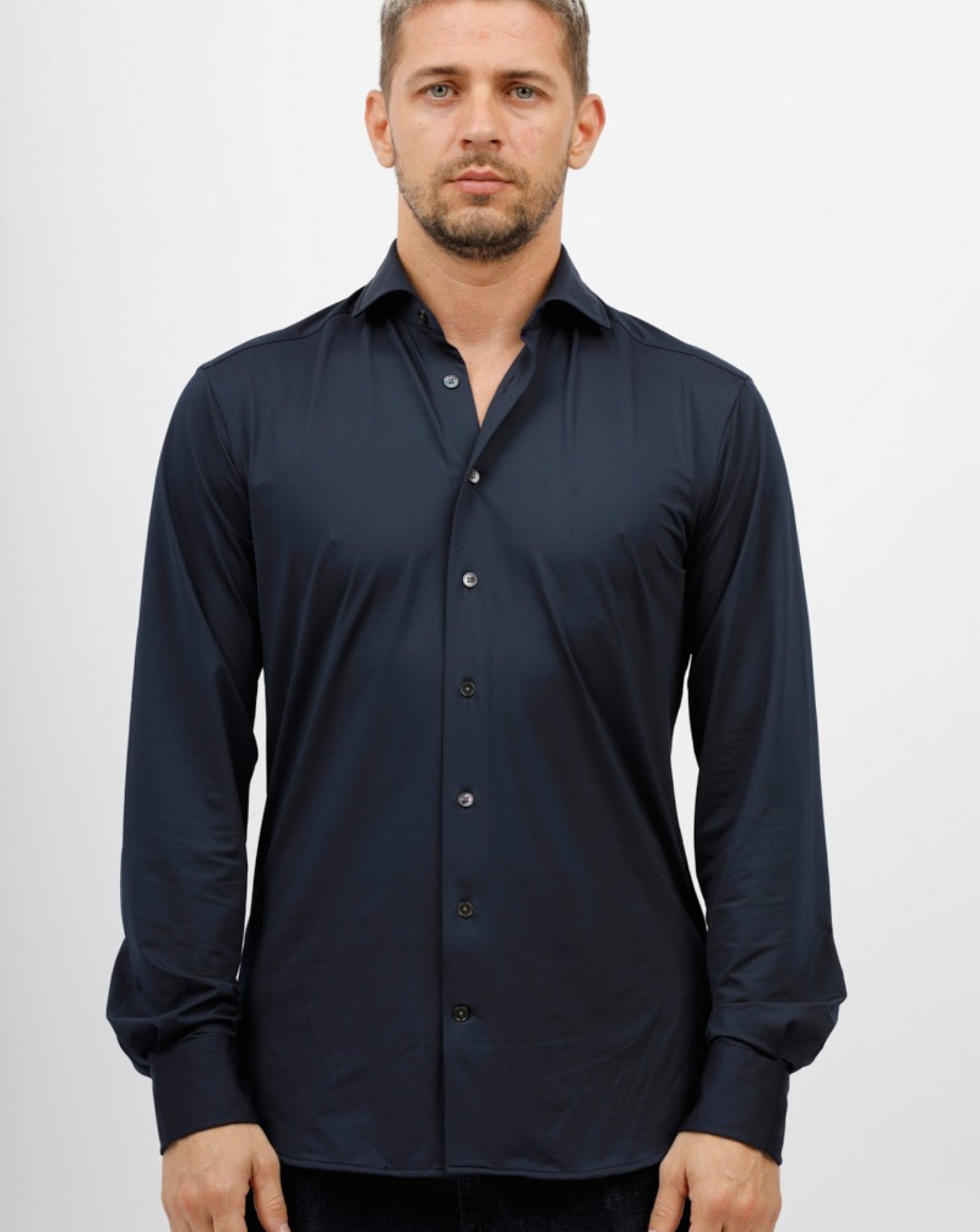 Camisa Traiano Milano T1012 311 130 PLAIN NAVY TRAIANO MILANO