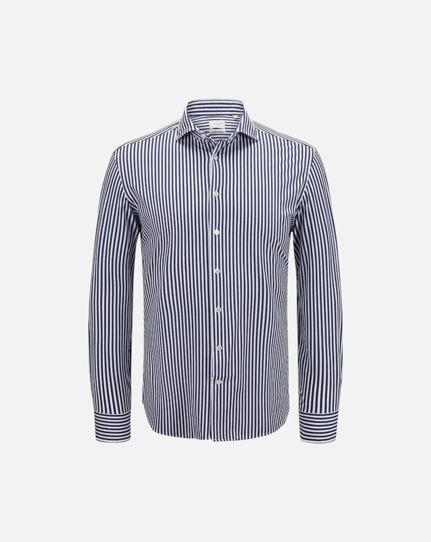 Camisa Traiano Performance jersey shirt T16007 311 168 NAVY STRIPE TRAIANO MILANO