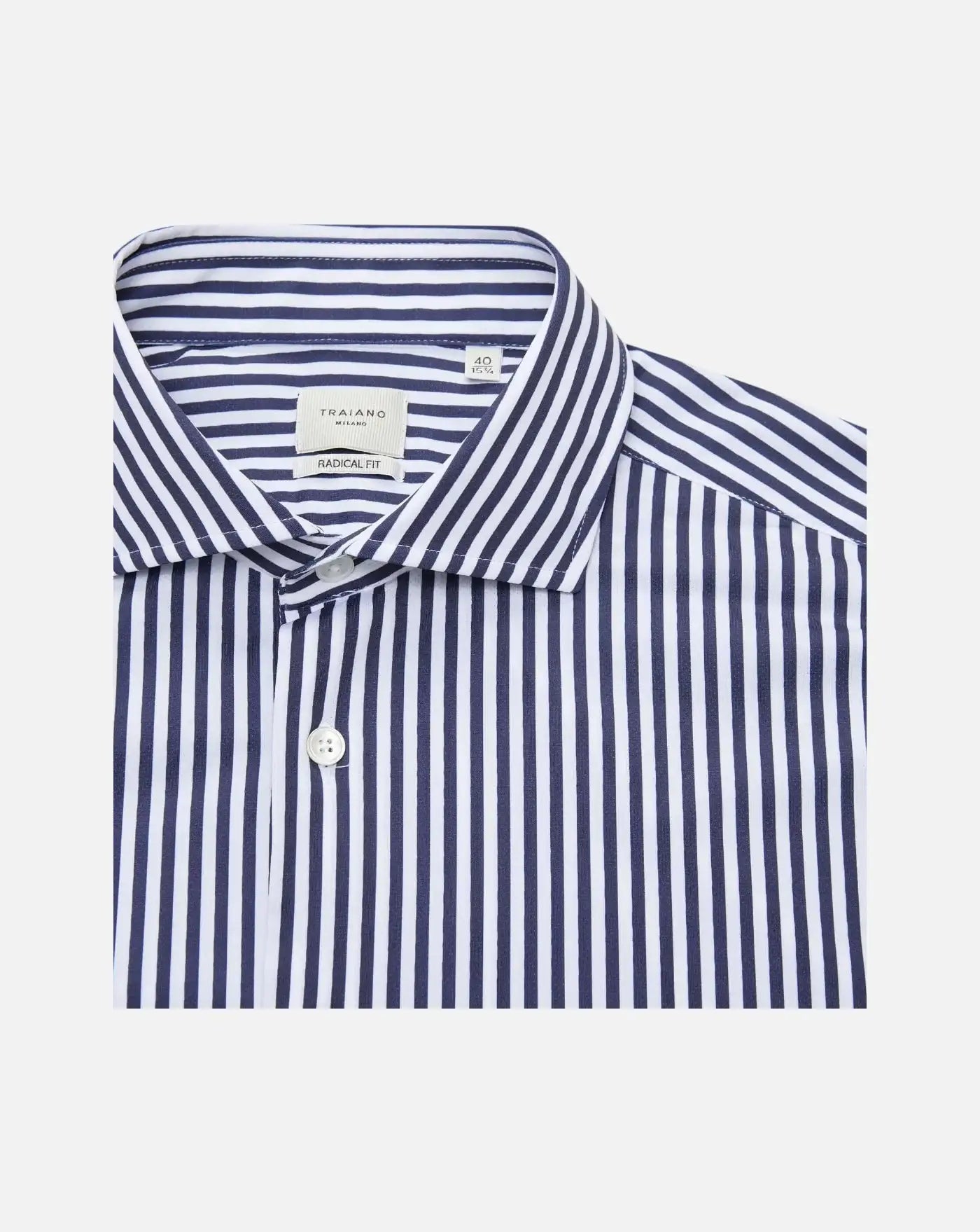 Camisa Traiano Performance jersey shirt T16007 311 168 NAVY STRIPE TRAIANO MILANO