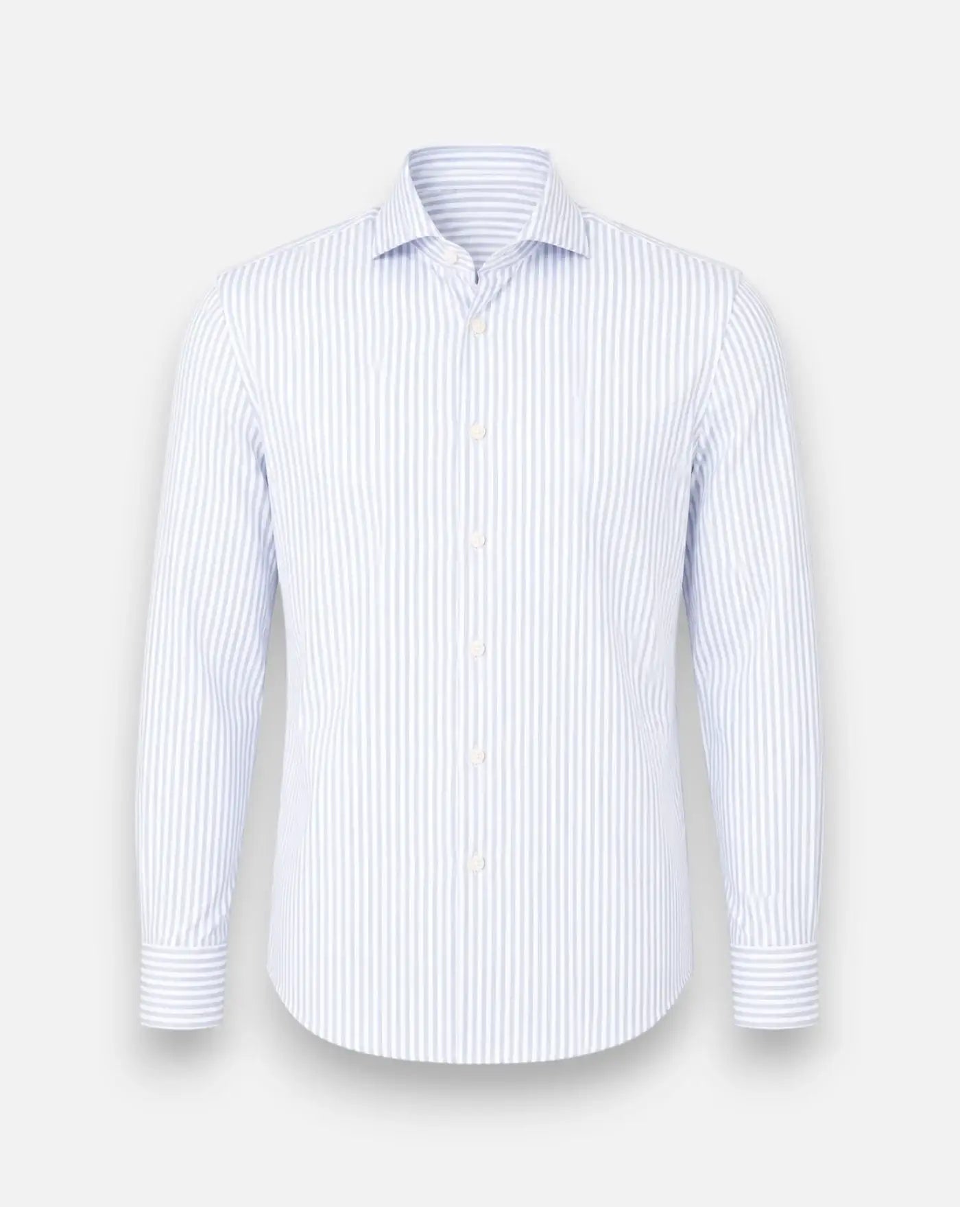 Camisa Traiano Milano Vicent Radical Fit T16003 317 162 LIGHT BLUE STRIPED TRAIANO MILANO