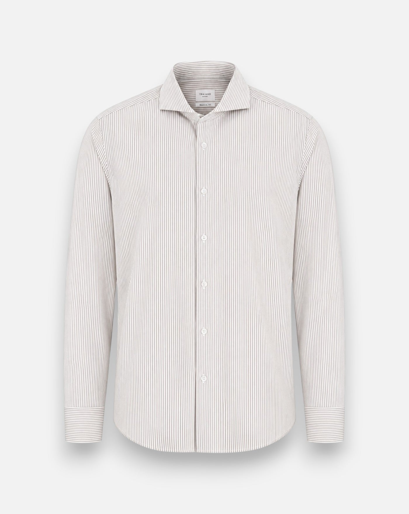 T16010 317 263 BEIGE STRIPED TRAIANO MILANO
