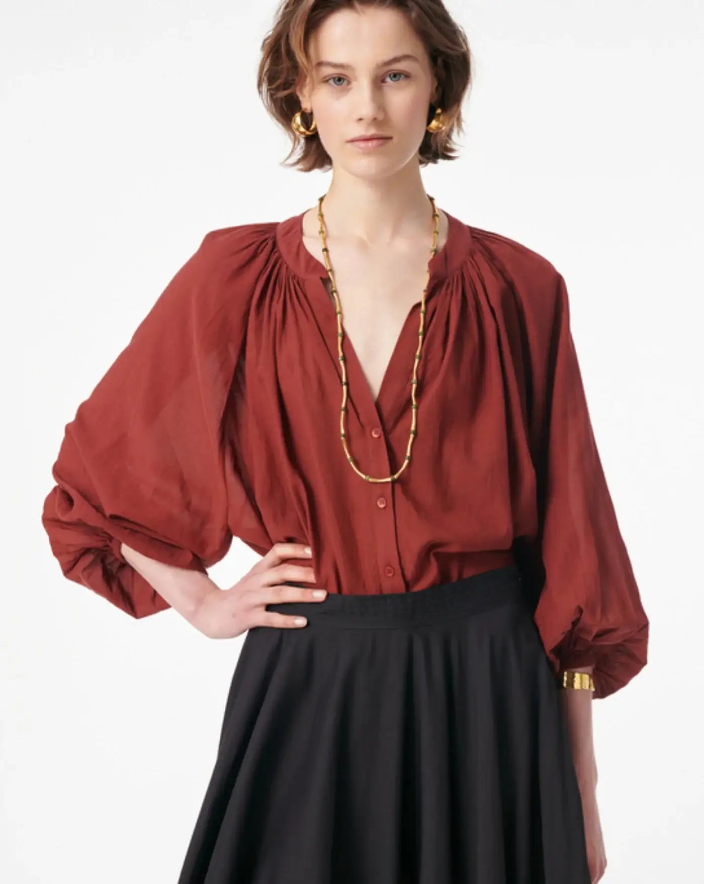 Blusa Vanessa Bruno Edme 2HVA53 V09822EPICE VANESSA BRUNO