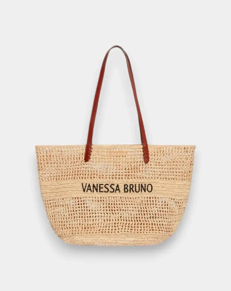 Bolso Vanessa Bruuno Paniier 3EVE60 V40468SABLE/NOIR VANESSA BRUNO