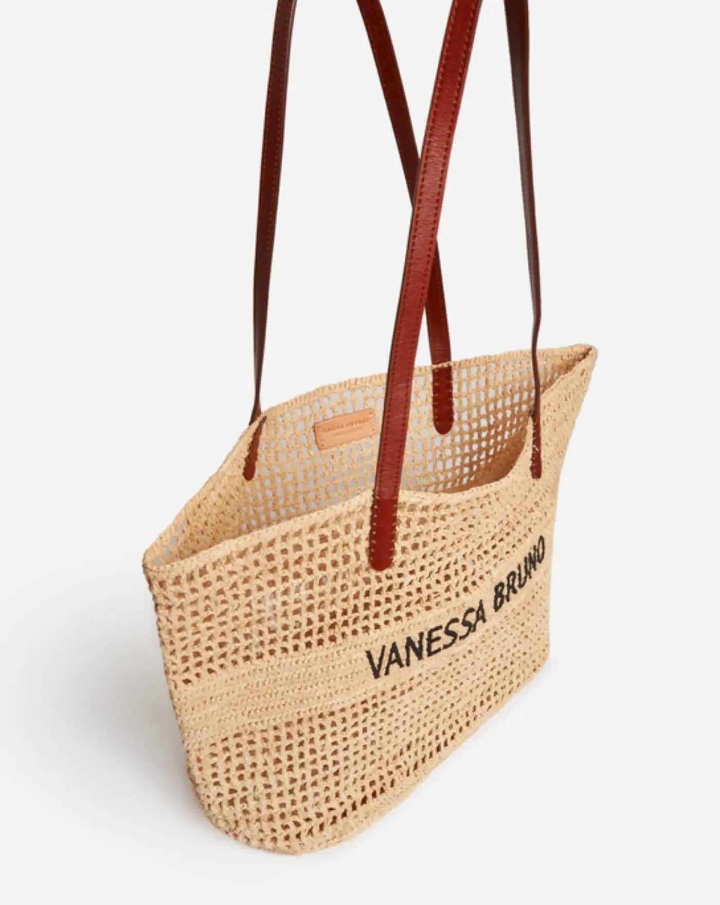 Bolso Vanessa Bruuno Paniier 3EVE60 V40468SABLE/NOIR VANESSA BRUNO