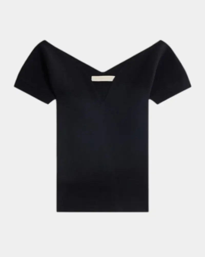Top Vanessa Bruno Gabaret 3HVC04 V15882 BLACK VANESSA BRUNO