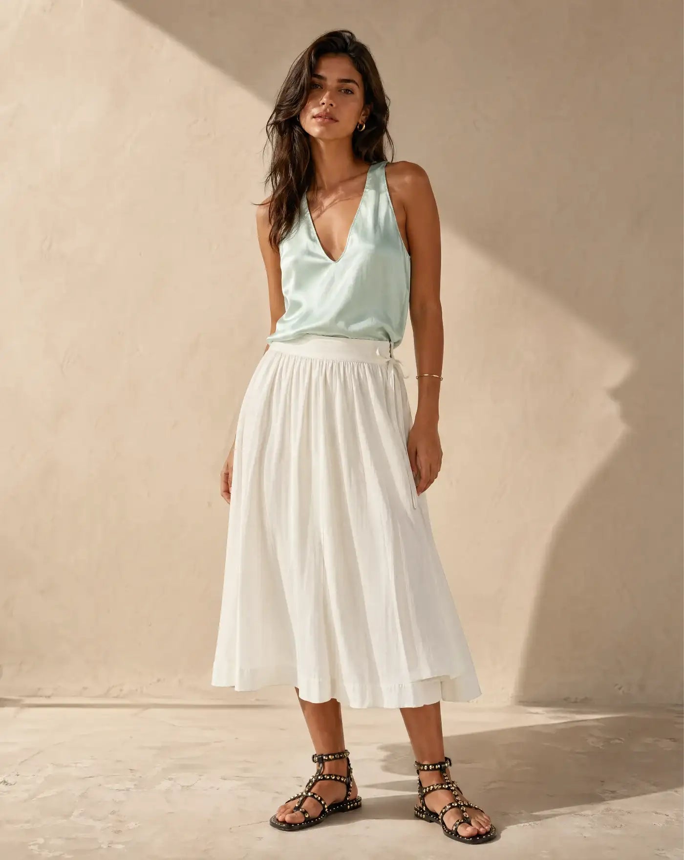Falda Vanessa Bruno Guillaume 4EVA69 V07795 OFF WHITE VANESSA BRUNO