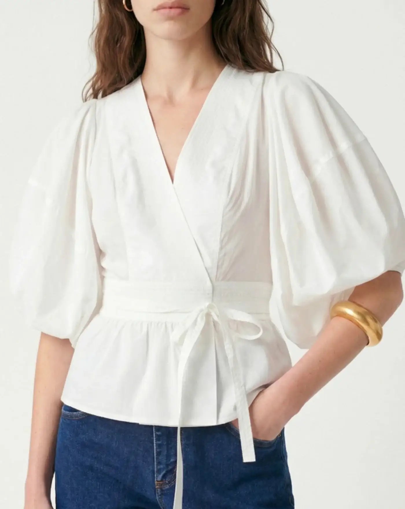 Blsua Vanessa Bruno Gunner 4EVA69 V09896 OFF WHITE VANESSA BRUNO