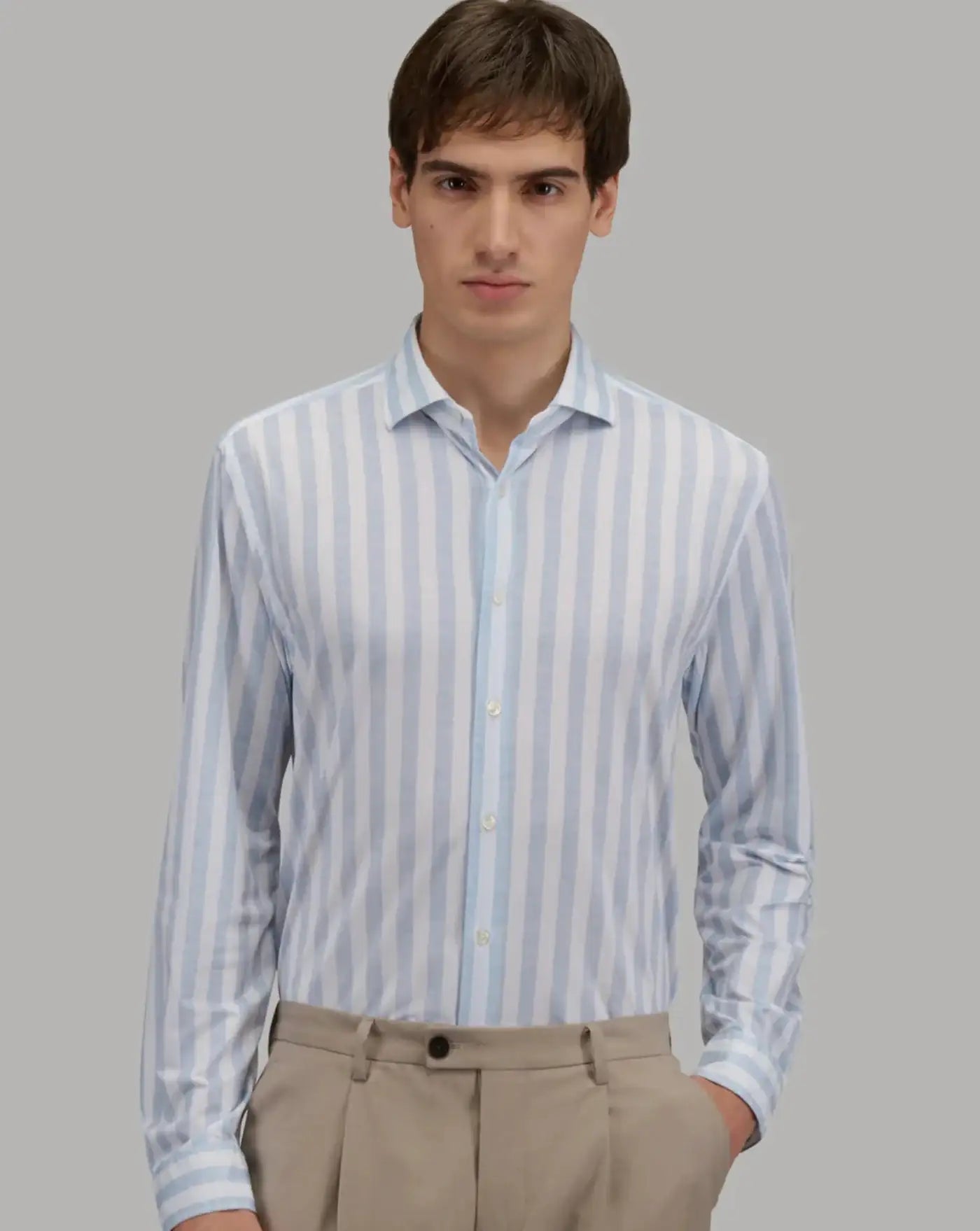 Camisa Xacus Cuello Frances ACT558ML 21651 002 XACUS