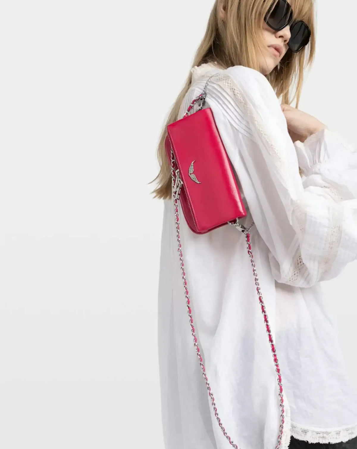Bolso Zadig & Voltaire Rock Nano Vintage Patent LWBA04251 696 ZADIG & VOLTAIRE