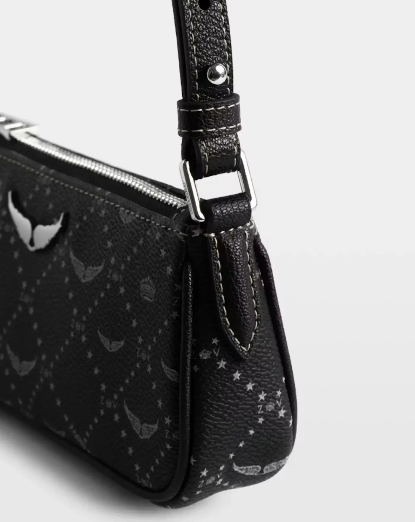 Bolso Zadig & Voltaire Z Pocket Monogram LWSG03745 011 ZADIG & VOLTAIRE