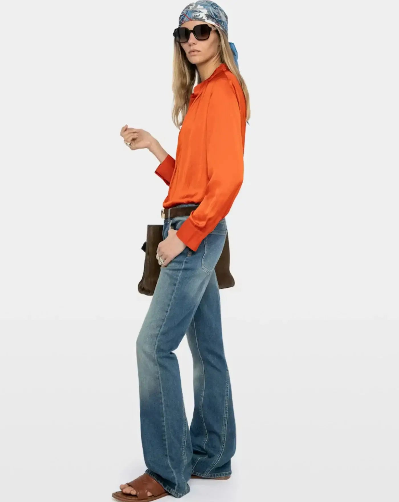 Camisa Zadig & Voltaire Tink Saten WWSH00021 807 ZADIG & VOLTAIRE