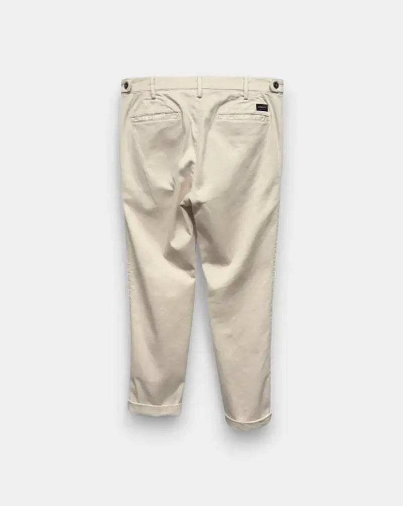 Pantalon 40 Weft David DAVID 2372 W2139 PANNA BEIGE 40 WEFT