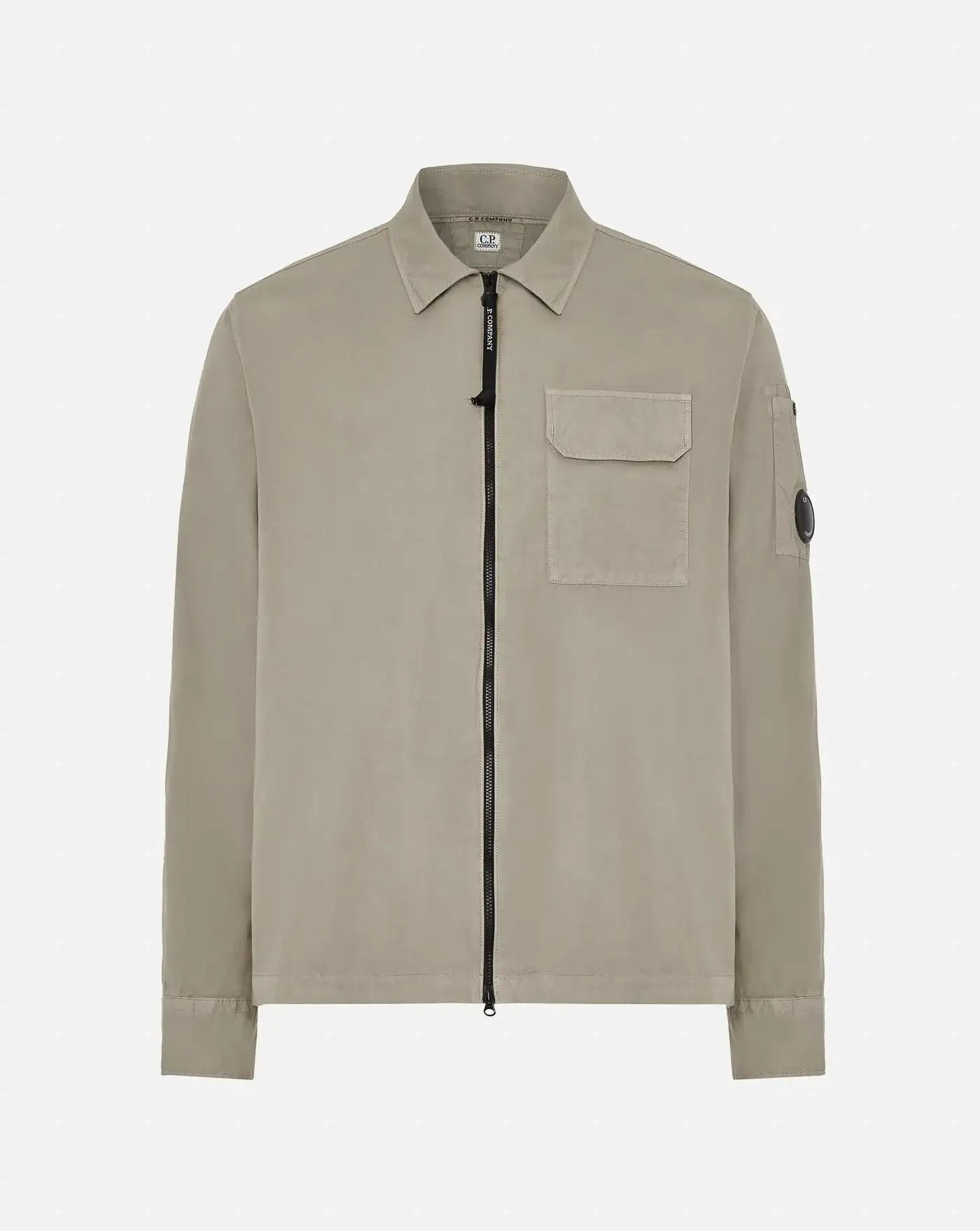 Chaqueta C.P. Company Organic Gabardine Full Zip Overshirt 18CMOS124A110143G 327 C.P. COMPANY