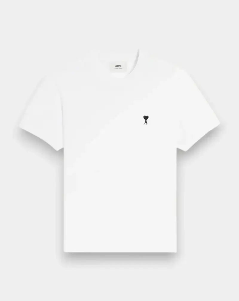 Camiseta Ami Paris Ami de Coeur FTS347724 100 AMI PARIS