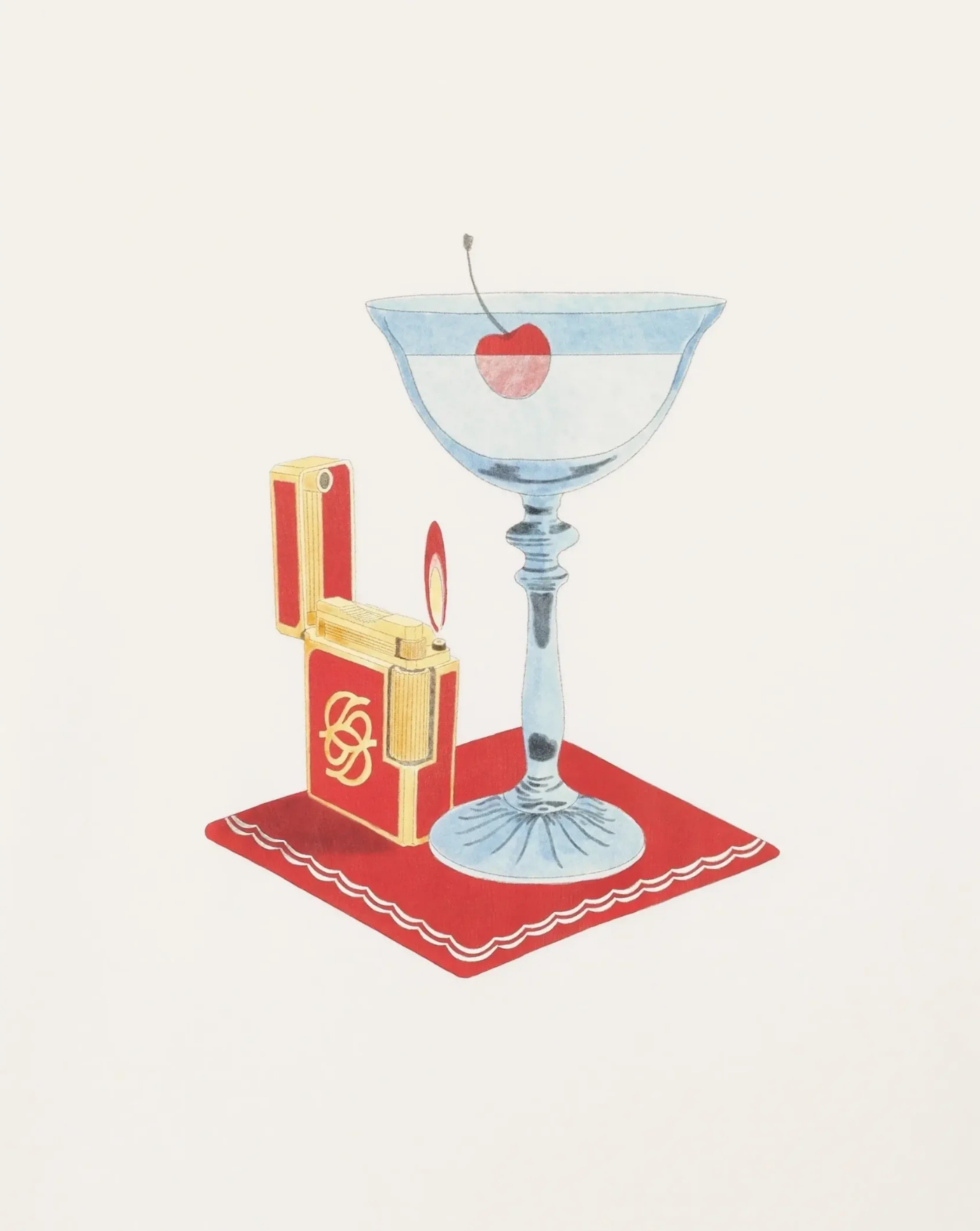 Camiseta Drole de Monsieur Cocktail TS291 CO002 OW DROLE DE MONSIEUR