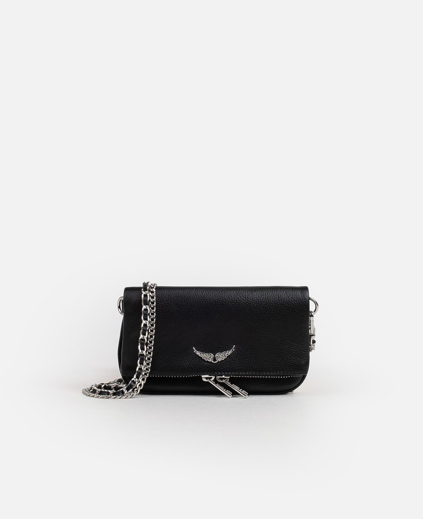 Bolso Zadig & Voltaire Nano Grained Leather PWGAP2005F NEGRO ZADIG & VOLTAIRE