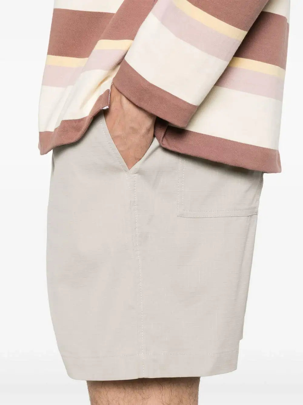 Bermuda Maison Kitsuné Elasticated OM01414WW9020 0119 MAISON KITSUNE