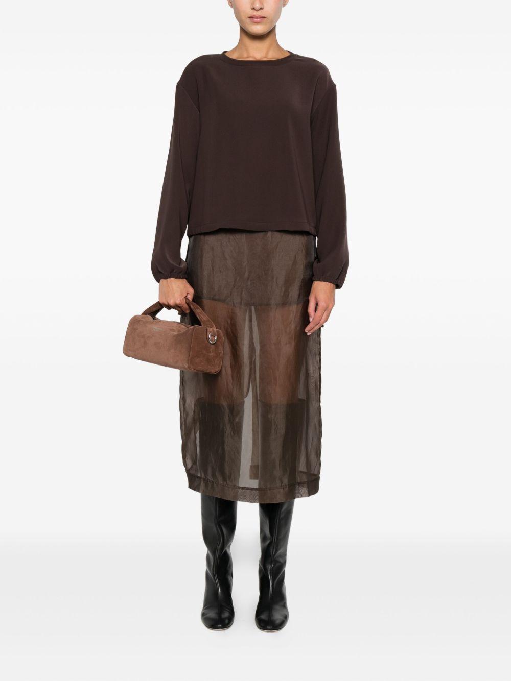 Blusa Herno Gros Grain BL000031D12755 8800 HERNO