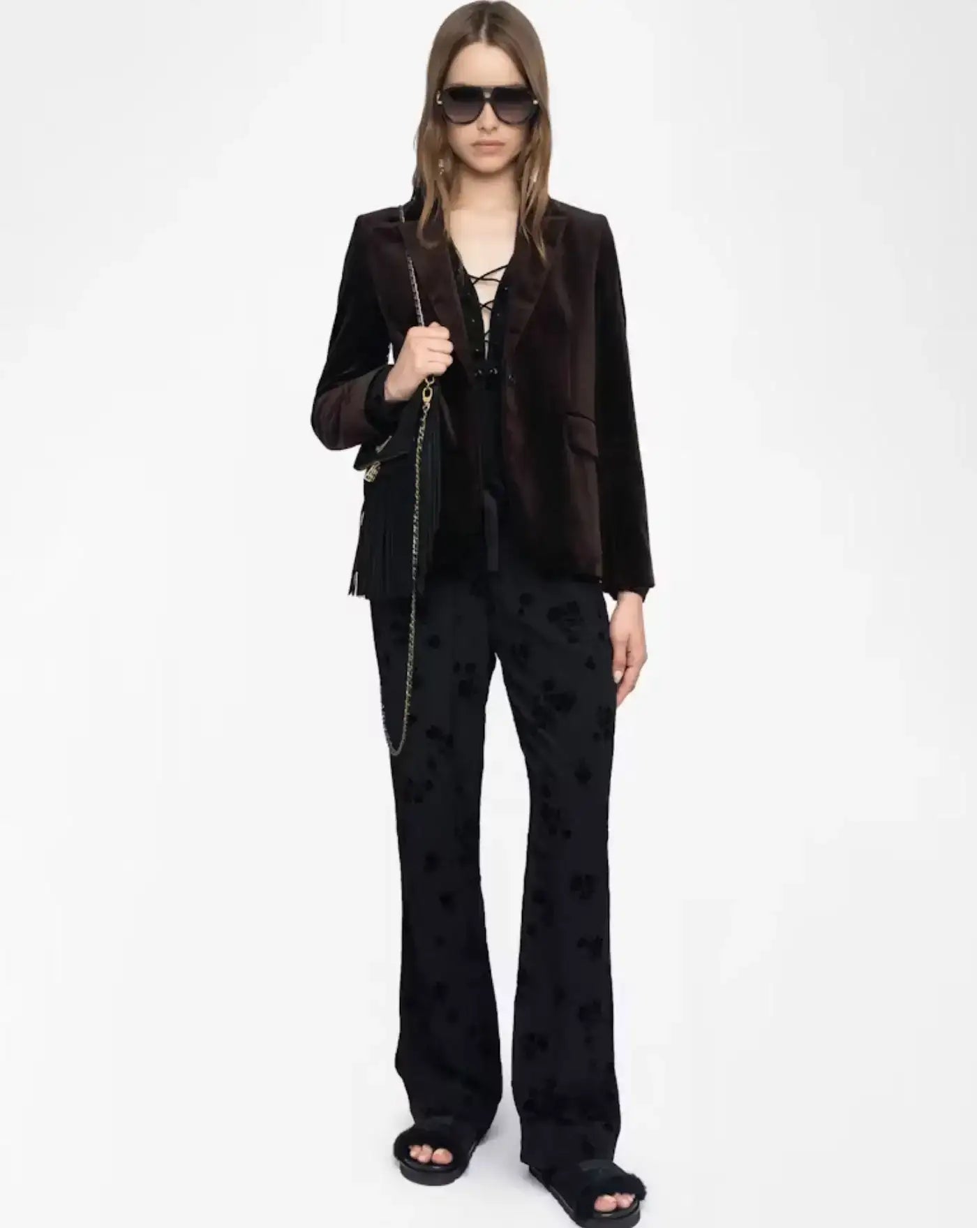 Pantalon Zadig & Voltaire Poma WWPA01877 011 ZADIG & VOLTAIRE