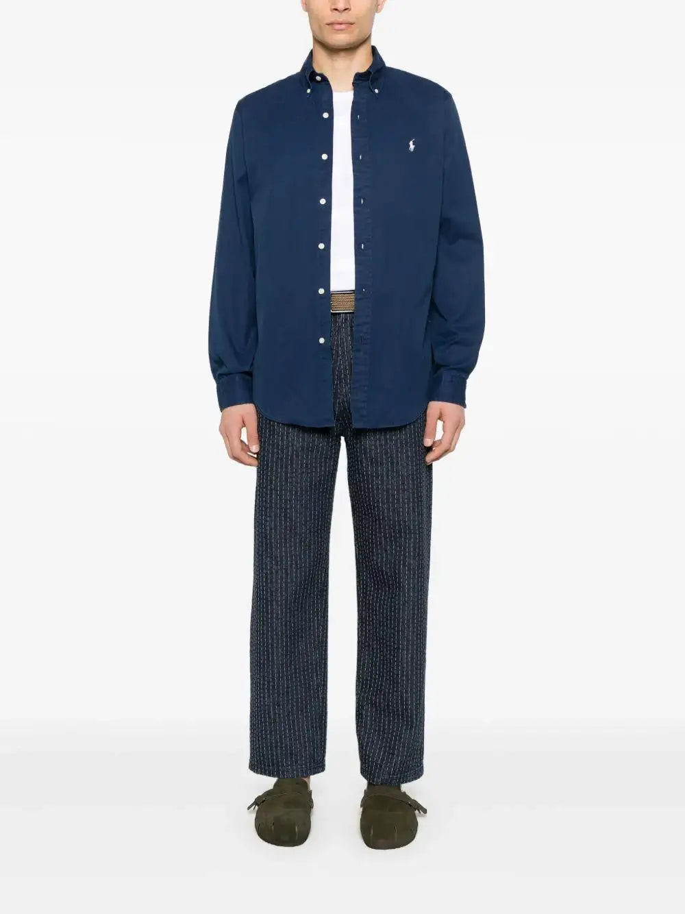 Camisa Polo Ralph Lauren Basic 710937993009 NEWPORT NAVY POLO RALPH LAUREN