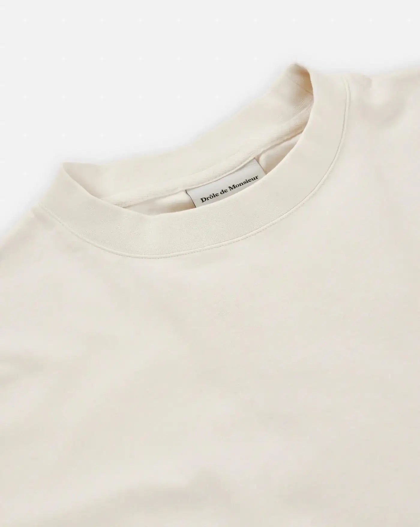 Camiseta Drole de Monsieur Le T-Shirt Slogan Vignes TS226 CO002 CM CREAM DROLE DE MONSIEUR