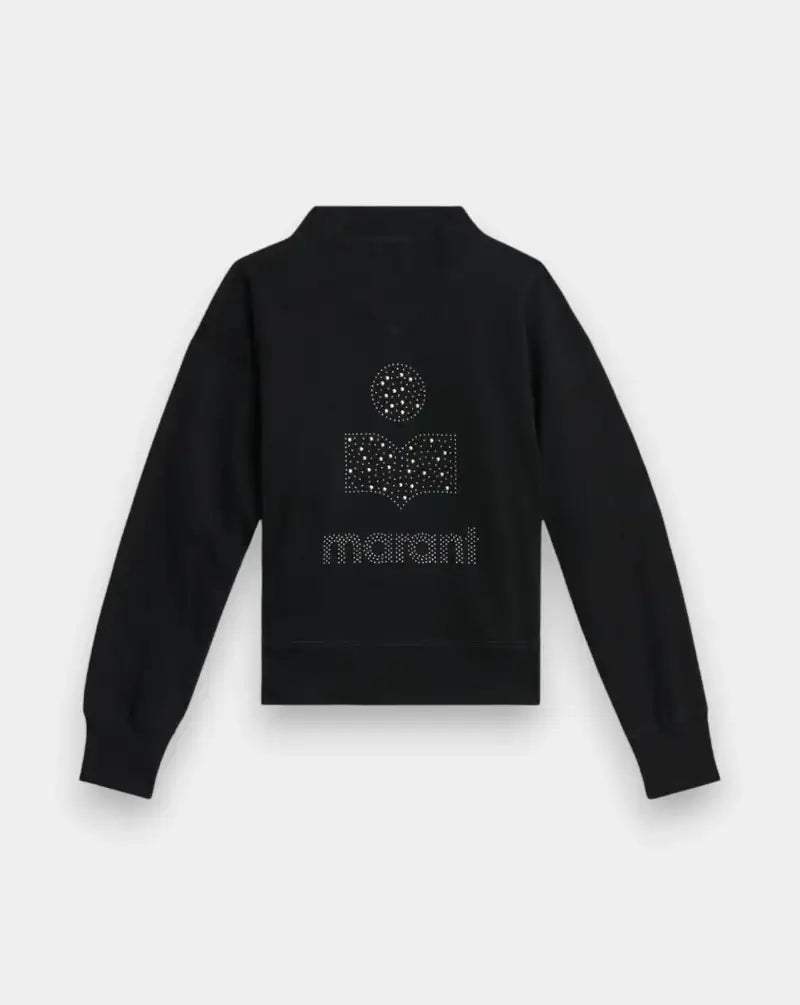Sudadera Isabel Marant Moby SW0003FA C3M13E 01BK BLACK ISABEL MARANT