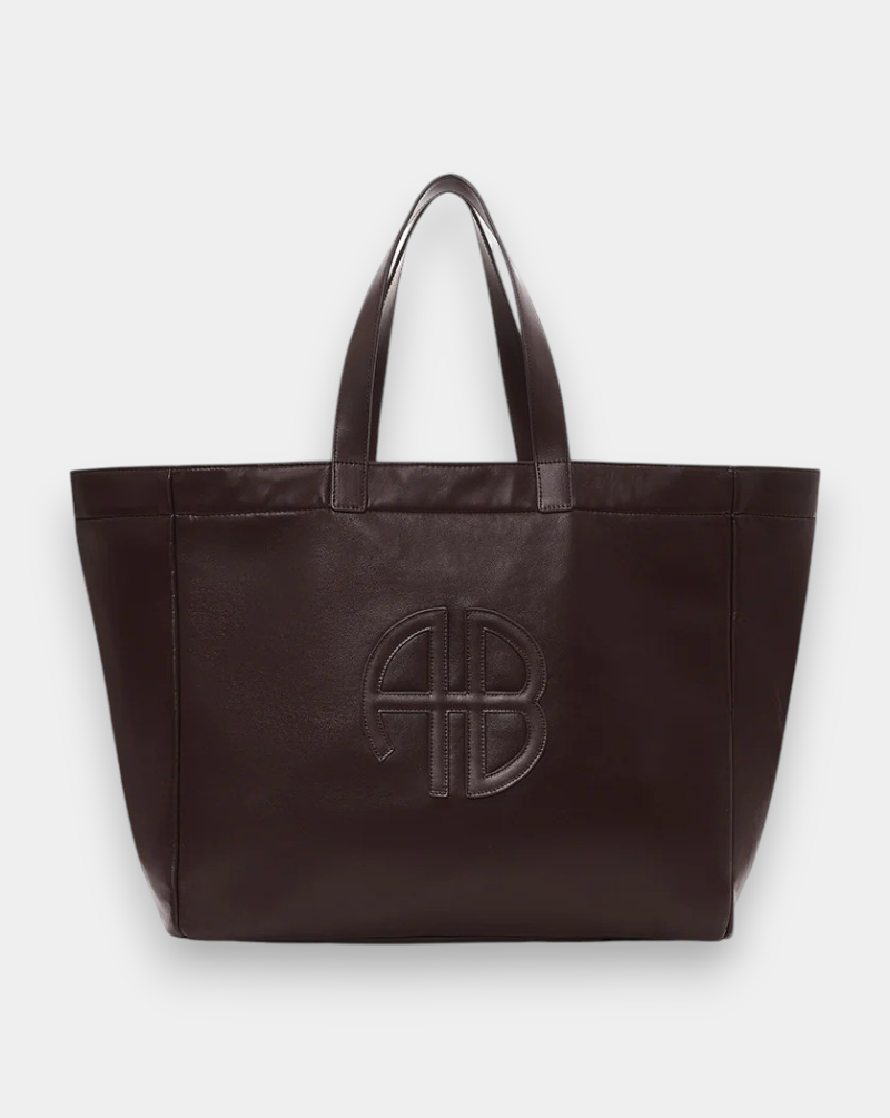 Bolso Anine Bing Large rio tote A132148005DBN1 DARK BROWN ANINE BING