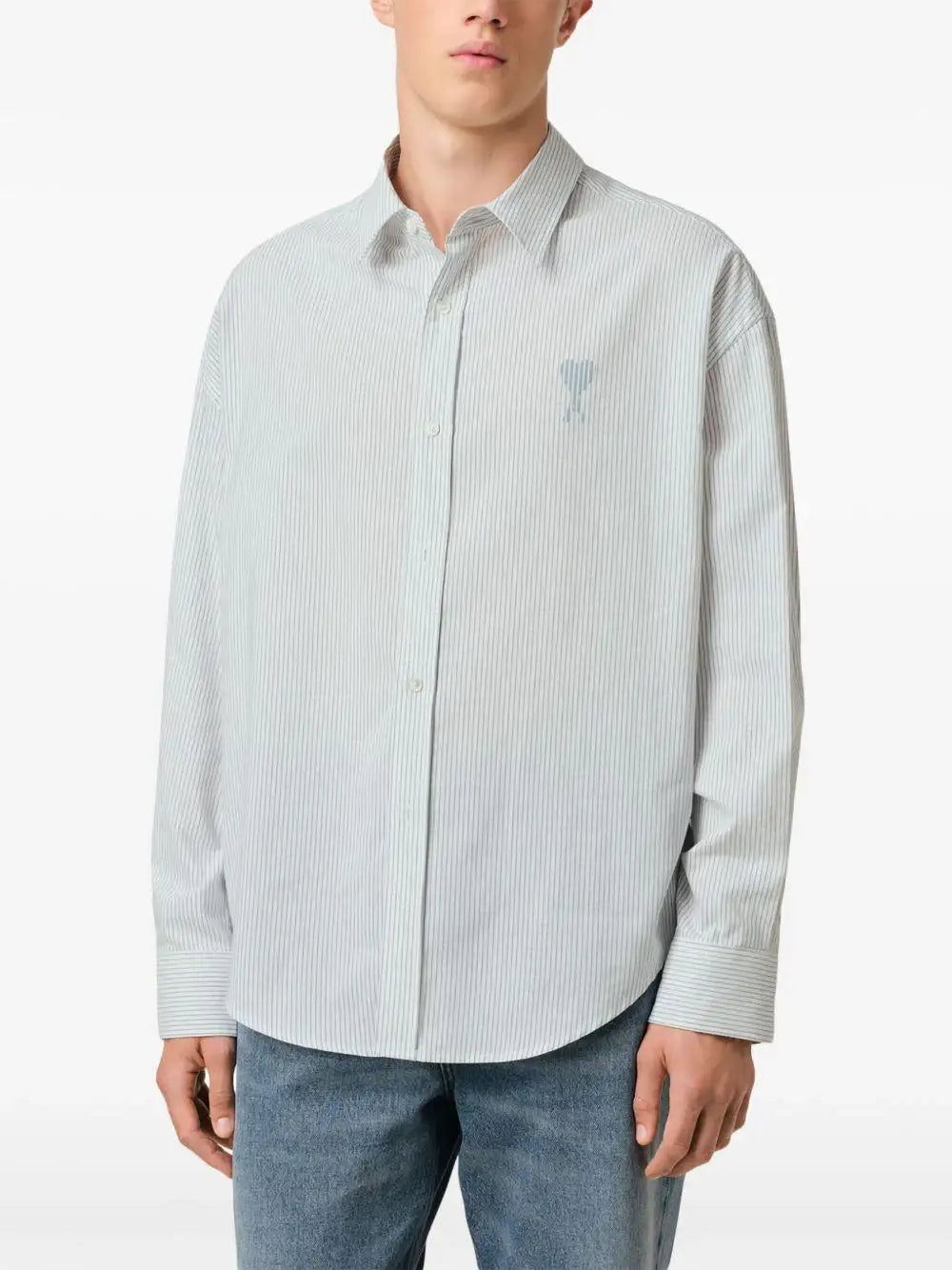 Camisa Ami Paris Boxy Fit HSH192CO0113 1041 AMI PARIS
