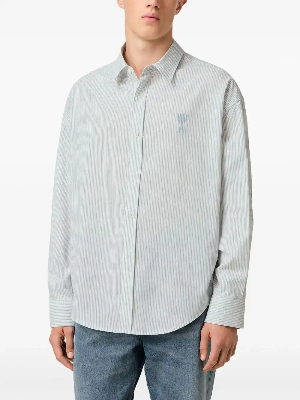 Camisa Ami Paris Boxy Fit HSH192CO0113 1041 AMI PARIS